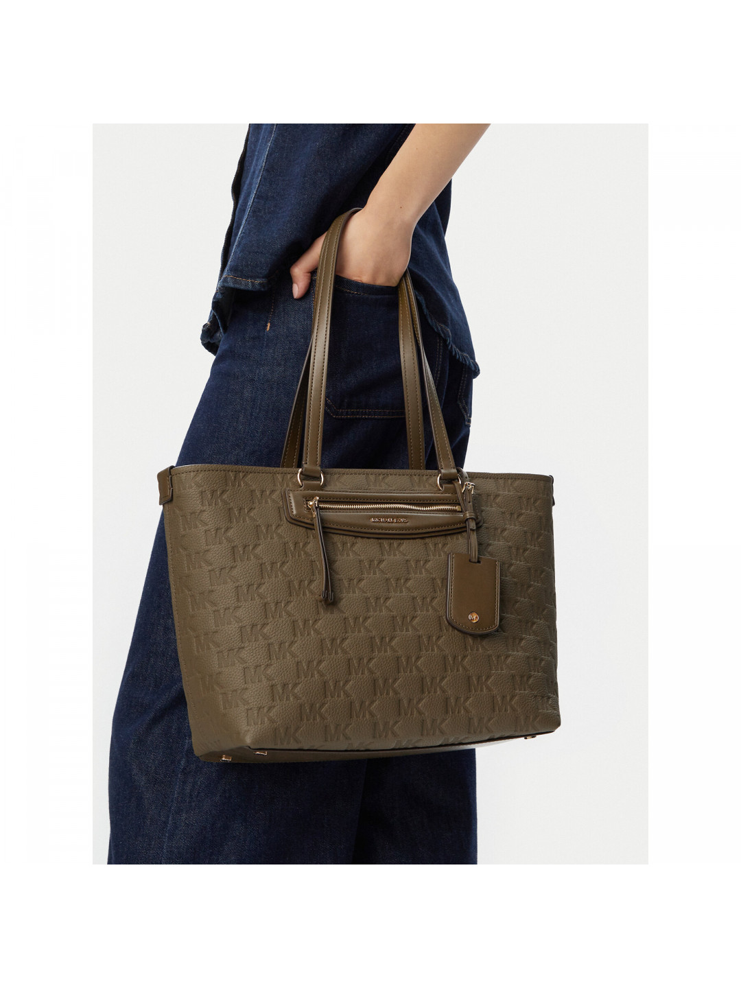 Kabelka MICHAEL Michael Kors 30S6GTVT6B Hnědá